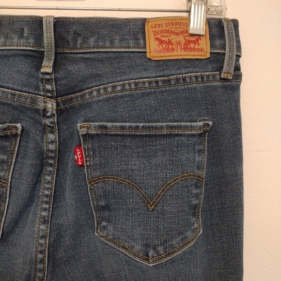 Levi's - 311 Shaping Skinny Distressed Jeans - Picture 10 of 14